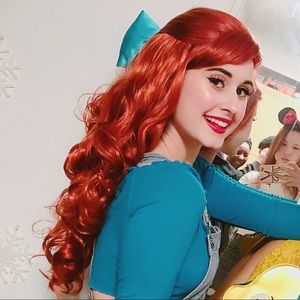 lace front little mermaid wig